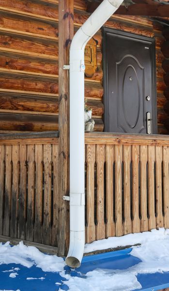 Cost of Porch Downspout Installation in Crystal Lake