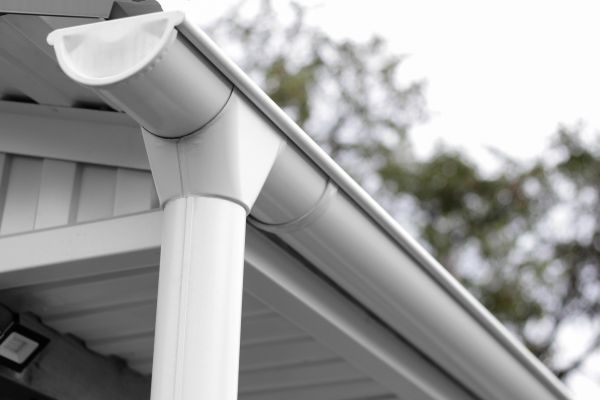 Curved Gutter Installation in Crystal Lake