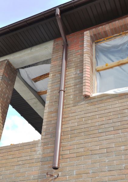 Residential Downspout Install