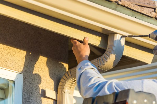 Aluminum Rain Gutter Service in Crystal Lake