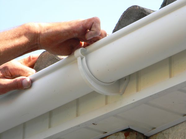 Plastic Gutter Repair in Crystal Lake