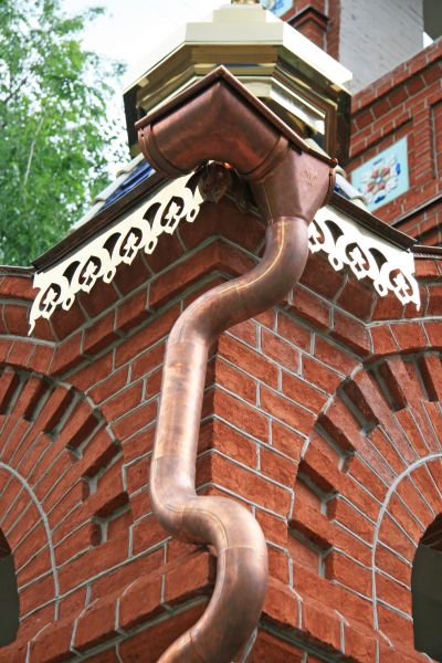 Church Downspout Installation in Crystal Lake